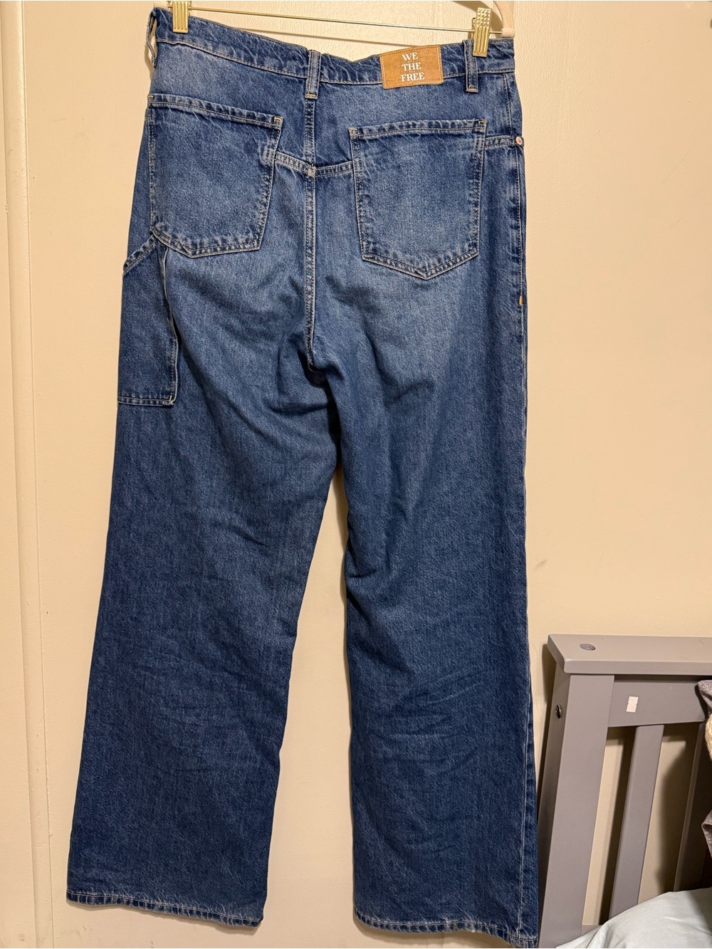 We The Free Straight-Leg Tinsley Baggy High Rise Straight Leg 30 - Picture 4 of 14